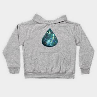 Mermaid's Secret Grotto Kids Hoodie